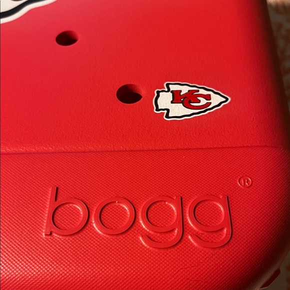 Red NFL Kansas City Chiefs Bogg Bag! Large Bogg Bag! Brand new! - Picture 6 of 8
